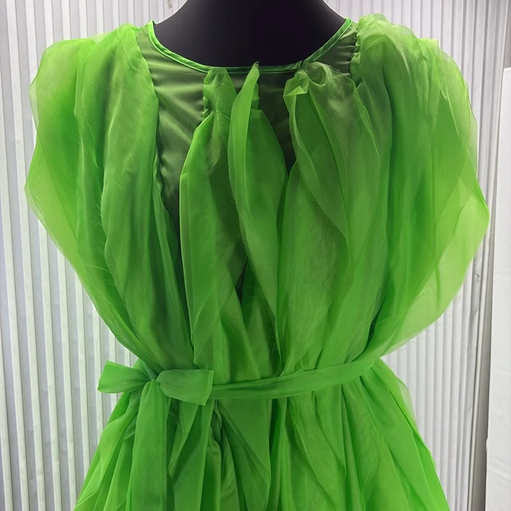 Vibrant Green Jumpsuit - Picture 9 of 13